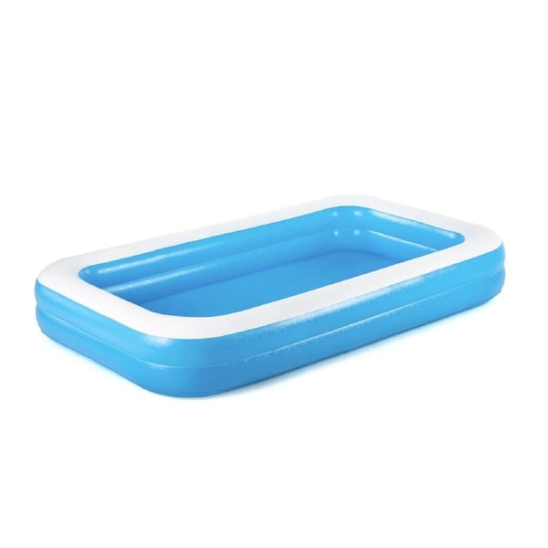 Bestway 3.05m x 1.83m x 46cm Rectangular Family Pool Blue