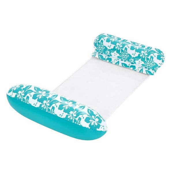 Bestway Catching Rays Hammock Lounge 1.40 m x 87cm Blue Pool Float