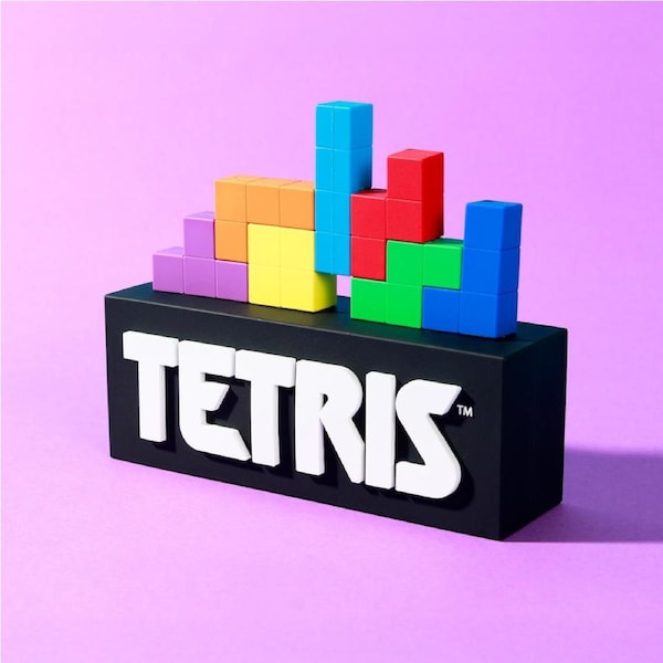 Tetris Block Portable Bluetooth Speaker with 4 Hour Playtime