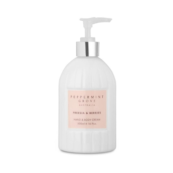 Peppermint Grove Australia Freesia & Berries - Hand & Body Cream 500ml