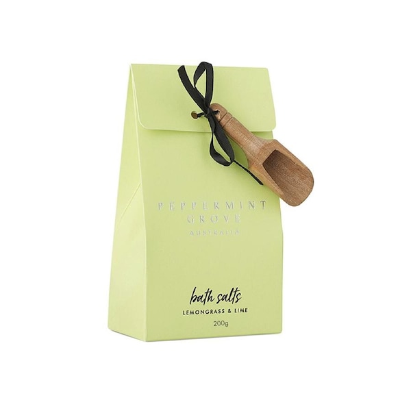 Peppermint Grove Australia Lemongrass & Lime - Bath Salts 200g