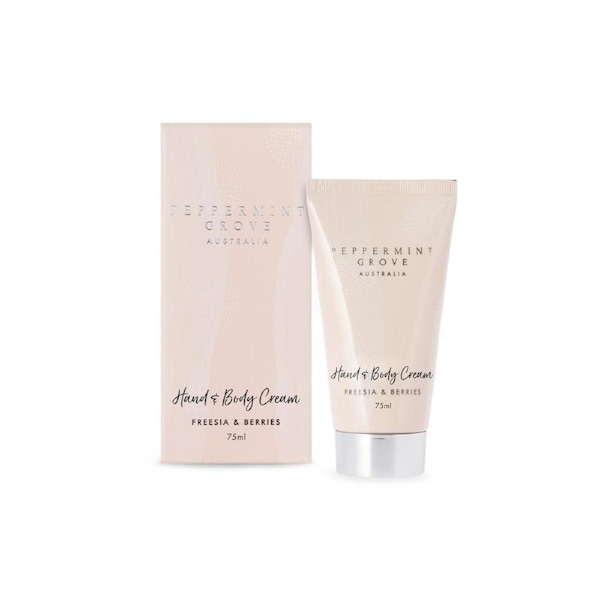 Peppermint Grove Australia Freesia & Berries - Hand & Body Cream Tube 75ml