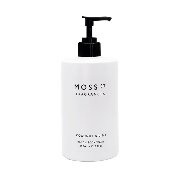 Moss St. Fragrances Coconut & Lime - Hand & Body Wash 450ml