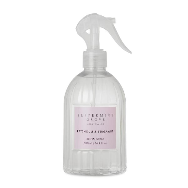 Peppermint Grove Australia Patchouli & Bergamot - Room Spray 500ml