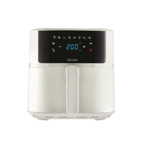 Baccarat The Healthy Fry Compact Air Fryer 5.7L Cream