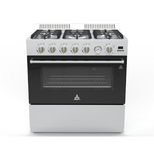 Trinity TRFSGO911 90cm Freestanding NG Gas Oven with Gas Cooktop