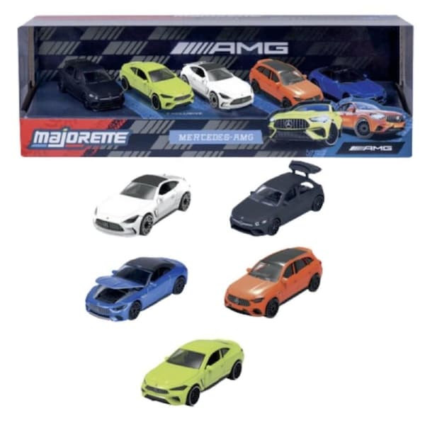 Majorette Mercedes-AMG 5 Piece Gift Pack