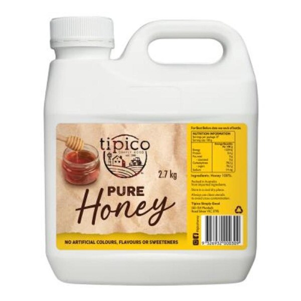 Tipico Honey Pure 2.7kg x 1