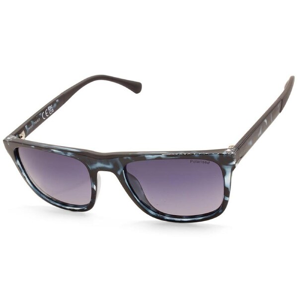 North Beach Heiani Blue Tortoise/Smoke Gradient Polarised Women's Sunglasses
