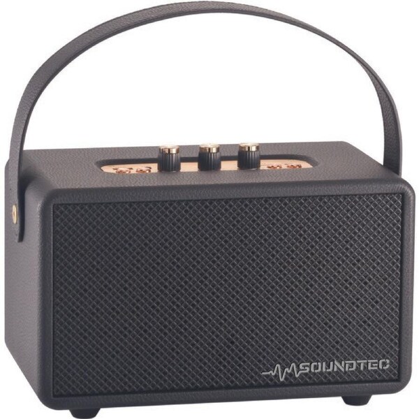 Laser SoundTec Retro 24W BoomBox with Carry Strap