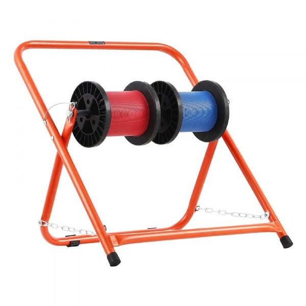 Foldable Wire Spool Rack Heavy Duty Cable Caddy Electrical Industrial