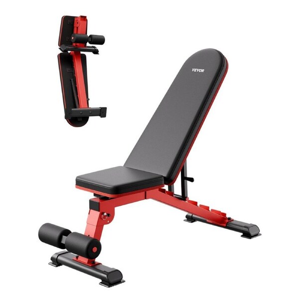 Weight Bench Sit up Bench Home Gym Strength Training Adjustable Foldable