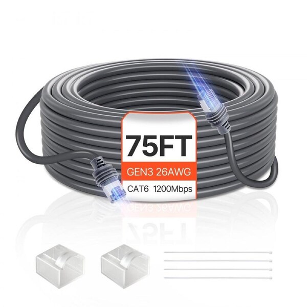 Starlink Gen 3 Cable 22.86M Extension Cable Standard Generation 3 1200 Mps