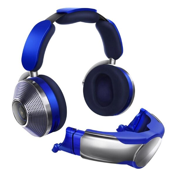 Dyson Zone Air Purifying ANC Wireless Over-Ear Headphones 434668-01 - Ultra Blue/Prussian Blue Blue