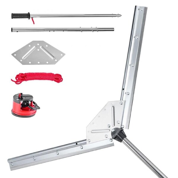 Lake Weed Cutter Pond Aquatic Plant Cutting Tool with 0.94 m Max Cut Width