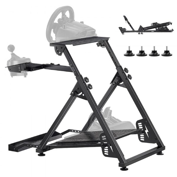 Racing Wheel Stand Adjustable & Foldable for Logitech G923 G920 G29 G27