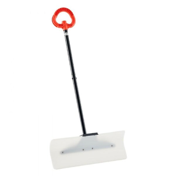 Plastic Snow Pusher Shovel 61 cm Heavy Duty Winter Snow Plow for Driveway