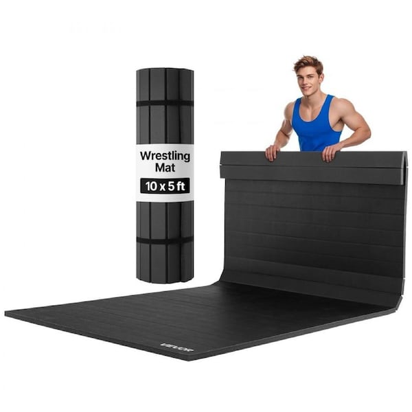 Wrestling Mat Roll-Up Martial Art Mat 3x1.5m Gymnastics MMA Jiu Jitsu Mat