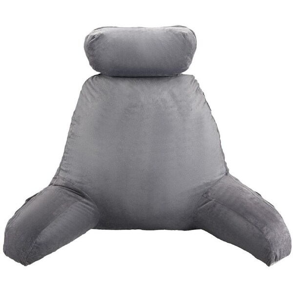 Reading Pillow Large Bed Pillow with Removable Headrest and Washable Cloth