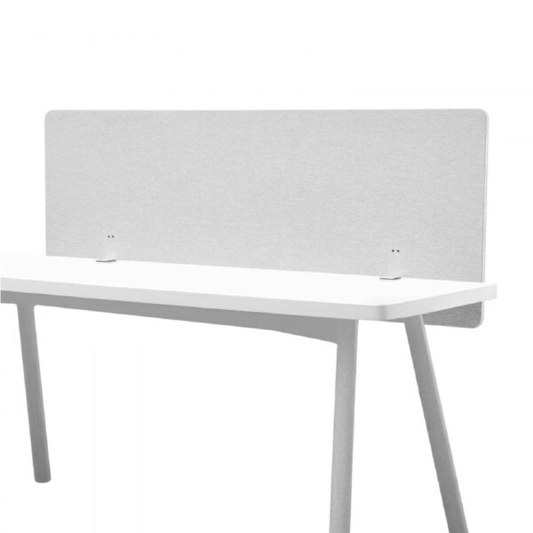Desk Privacy Panel 1524 x 610 mm Clamp-on Office Cubicle Divider Partition
