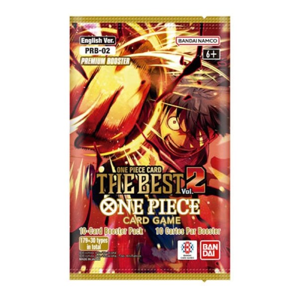 One Piece Card Game PRB-02 Single Premium Booster Pack