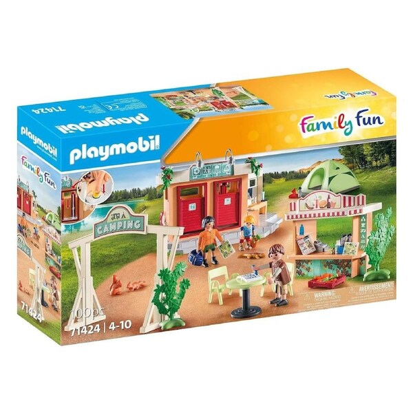 Playmobil Family Fun Camping Site Playset (71424)