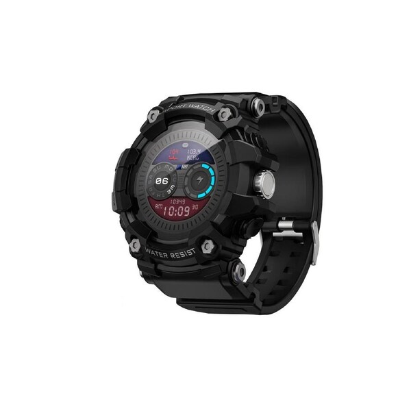 Sport Smart Watch Waterproof Bluetooth Calls Rugged Fitness Tracker with Flashligh