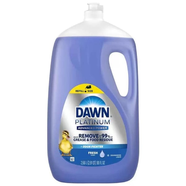 Dawn Platinum Advanced Power Dishwashing Liquid 2.66L 2 Pack