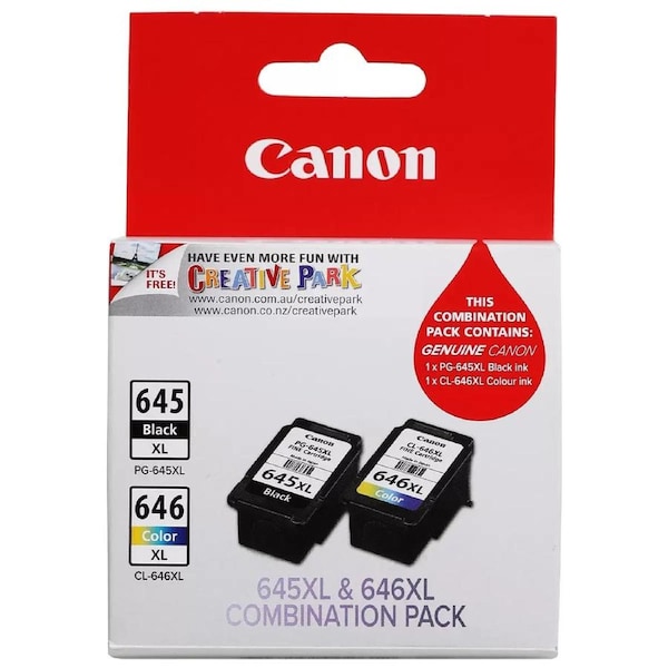 Canon Combination Ink Pack PG645XL And CL646XL