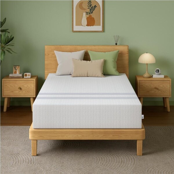 25cm Single BedStory Two Sided Gel Memory Foam Mattress Medium & Firm