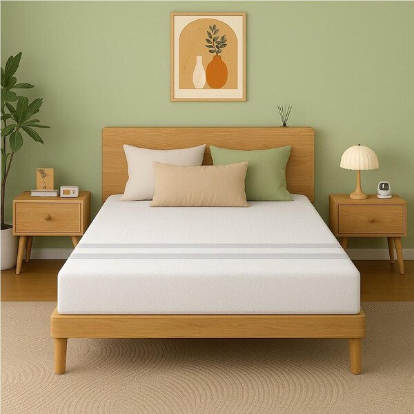 20cm Double BedStory Two Sided Gel Memory Foam Mattress Medium Soft & Firm