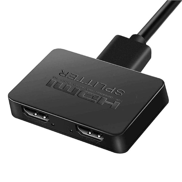 4K HDMI 3D HDMI Amplifier Splitter 1 in 2 Out Full HD High Speed for Dual Monitors