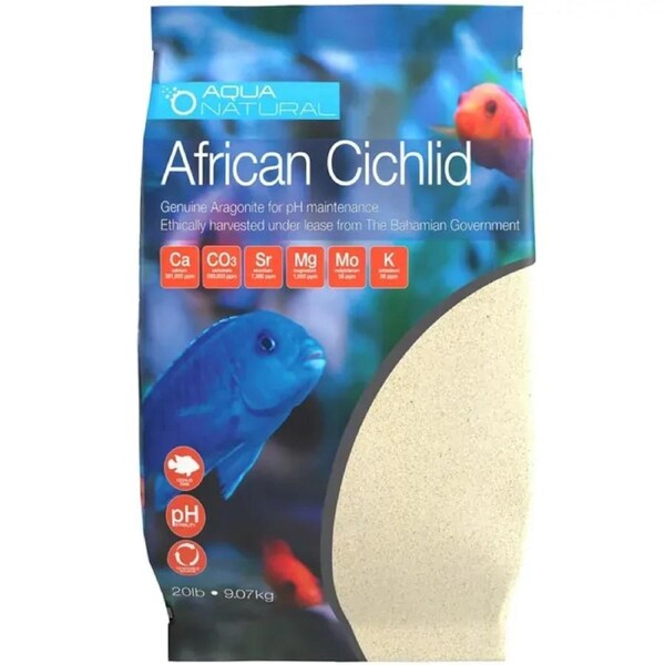 Aqua Natural African Cichlid Sand Aragonite 9kg