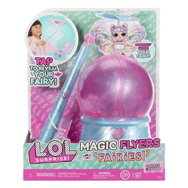 L.O.L Surprise Magic Flyers Fairies Tots Interactive Doll/Toy Snowflake 4y+