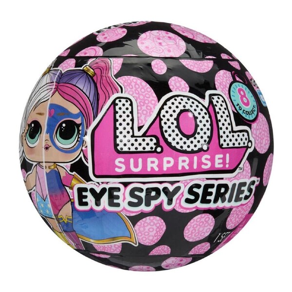 L.O.L Surprise Eye Spy Series Tots Doll Collectable Figurine/Toy 4y+ Assorted