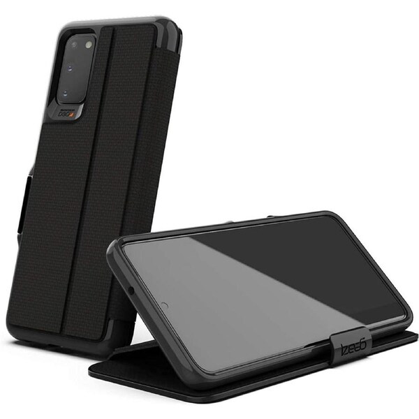 Gear4 Oxford Eco Folio Phone Case for Samsung Galaxy S20 - Black