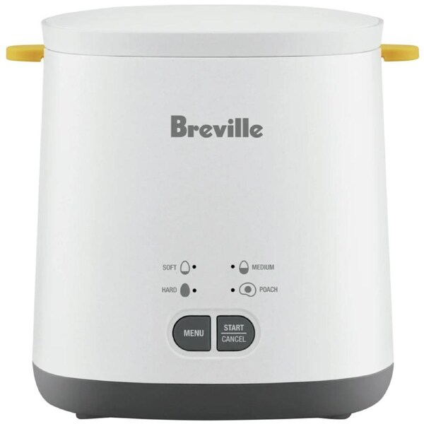 Breville Egg Maker - 400W Egg Cooker Steamer Machine - Hard Soft Boiled Poached Poacher