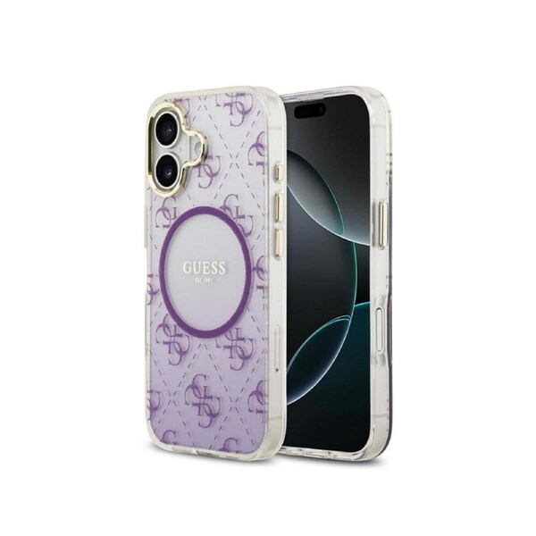 Guess 4G Glitter Gradient (MS) - iPhone 17 - Purple