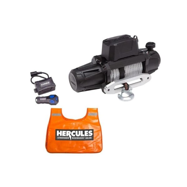 Domin8r Xtreme 12,000lb MkII Winch + Winch Dampener + Winch Wireless Remote