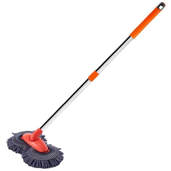 Adjustable Car Wash Mop Cleaning Brush with Extendable Handle for Easy Use