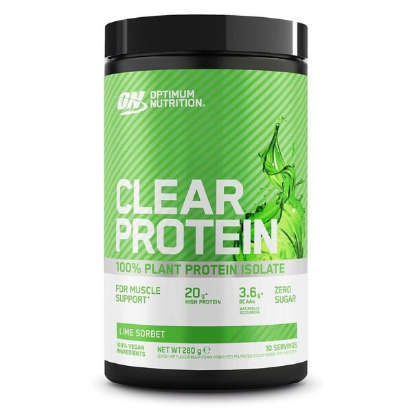 Optimum Nutrition Clear Plant Protein Isolate Lime Sorbet 280g