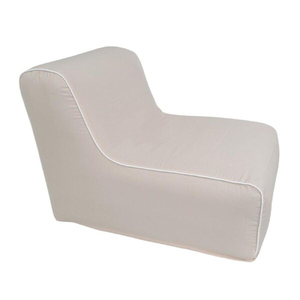 NF Living Outdoor Inflatable Seat 90x60x70 Chair Lounge Portable Furniture Taupe