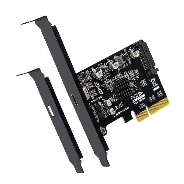 Simplecom EC318v2 PCI-e x4 to USB 3.2 Gen2x2 20Gbps USB-C Expansion Card
