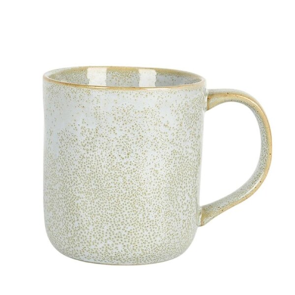 4pc NF Living Mirth Mug 350ml Capacity Ceramic Mugs Stoneware Dinnerware Green