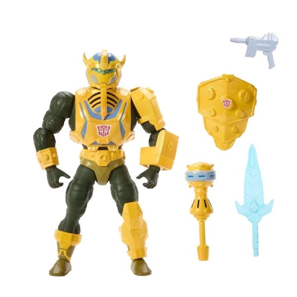 Masters of the Universe X Transformers Bumblebee Armour Man-At-Arms Action Figure