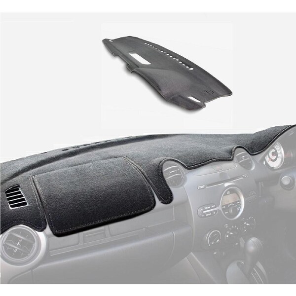 For TOYOTA RAV4 ZSA42R/ASA44R/ALA49R 02/2013-12/2018 All Wagon Models Custom Black Car Dash Mat Cover Dashmat 2013 2014 2015 2016 2017 2018