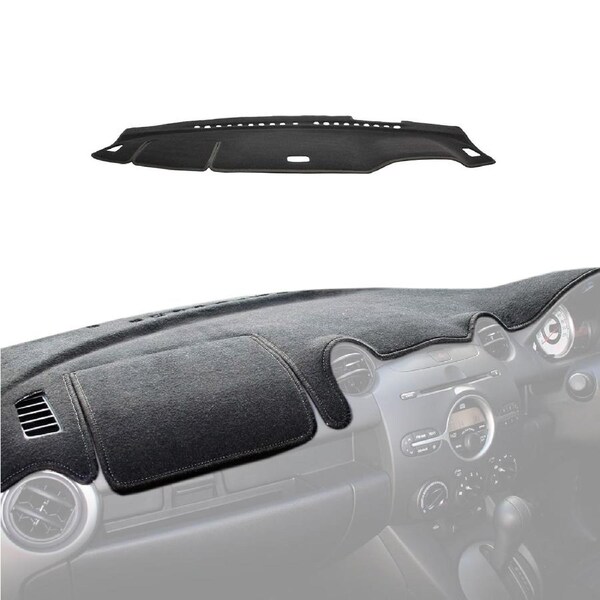For ISUZU MU-X RJ -MY21 06/2021-on All LS-M; LS-U; LS-T Custom Black Car Dash Mat Cover Dashmat 2021 2022 2023 2024 2025