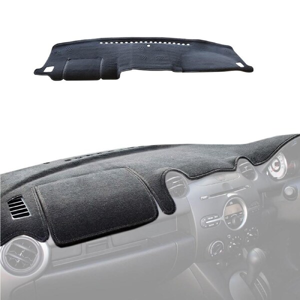 For TOYOTA LANDCRUISER 200 SERIES URJ202R/VDJ200RD (Facelift) 10/2015-07/2021 All Wagon Models with centre speaker fitted Custom Black Car Dash Mat Cover Dashmat 2015 2016 2017 2018 2019 20