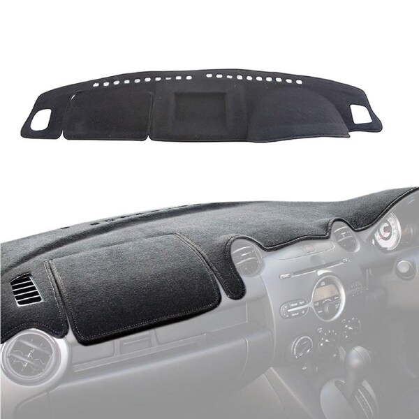 For NISSAN PATROL GU 4 - 9 (Y61) 08/2004-12/2016 All ST/L & Ti Models Custom Black Car Dash Mat Cover Dashmat 2004 2005 2006 2007 2008 2009 2010 2011 2012 2013 2014 2015 2016