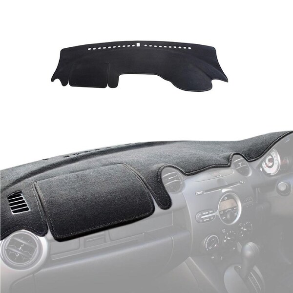 For MAZDA BT50 B22P/B32P/UR 10/2011-06/2020 All Models Custom Black Car Dash Mat Cover Dashmat 2011 2012 2013 2014 2015 2016 2017 2018 2019 2020